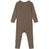 Mikk-Line Wool/Bamboo Jumpsuit Long Sleeves (Solid) Wool Melange Denver